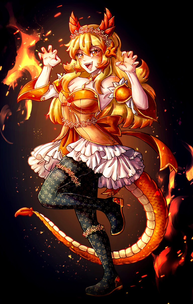 Senka (dragon version) - Art Fight (2025)